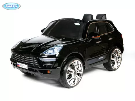 Электромобиль Barty М999АА Porsche Macan, цвет - черный глянец