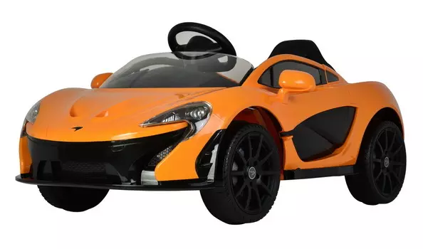 Электромобиль Barty Mclaren Z672, лицензионная модель, цвет – оранжевый