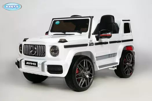 Электромобиль Barty Mercedes-Benz AMG G63 BBH-0003, цвет - белый