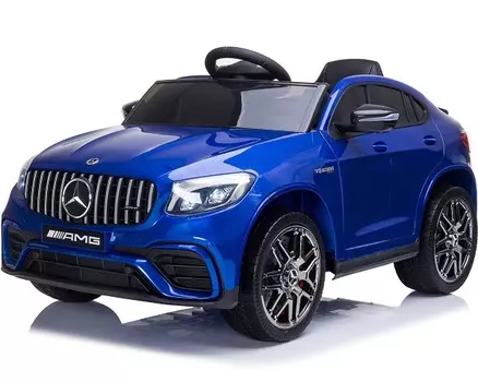 Электромобиль Barty Mercedes-Benz AMG GLC63 Coupe S лицензия, 4X4, цвет - синий глянец