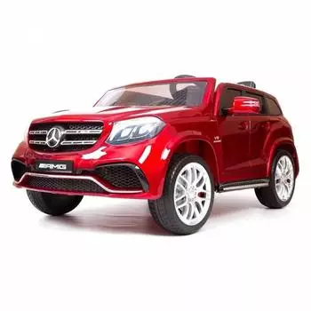 Электромобиль Barty Mercedes-Benz AMG GLS63 цвет - вишневый глянец