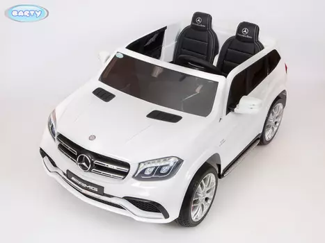 Электромобиль Barty Mercedes-Benz AMG GLS63, цвет - белый