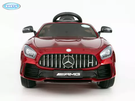 Электромобиль Barty Mercedes-Benz AMG GT R, одноместный, красный глянец, лицензионная модель