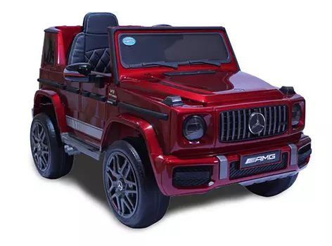 Электромобиль Barty Mercedes-Benz G63 AMG, цвет – красный глянец