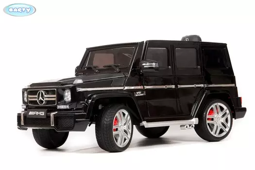Электромобиль Barty Mercedes-Benz G63 AMG HAL168, цвет - черный глянец