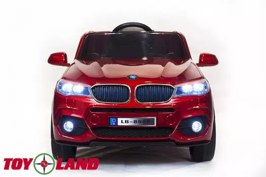 Электромобиль - BMW X5, красный, свет и звук