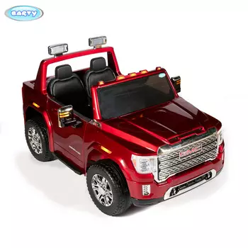 Электромобиль двухместный Barty GMC HL 368 лицензия 4WD, цвет – вишня