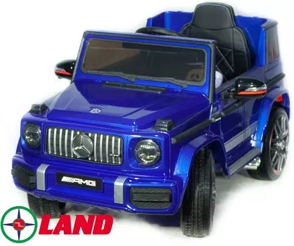 Электромобиль Mercedes-Benz G63 AMG синего цвета, ToyLand, bbh-0002