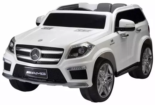 Электромобиль Mercedes-Benz GL63 белый