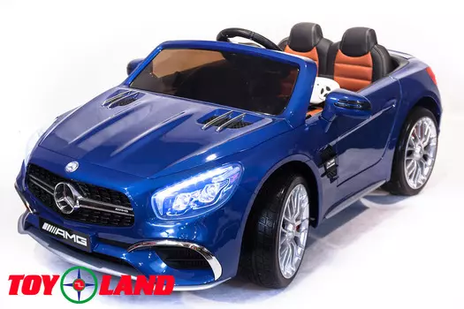 Электромобиль Mercedes-Benz SL65, цвет – синий