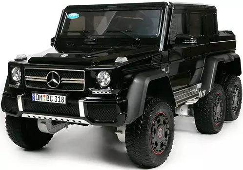 Электромобиль ToyLand Mercedes Benz G63 6х6, цвет - черный