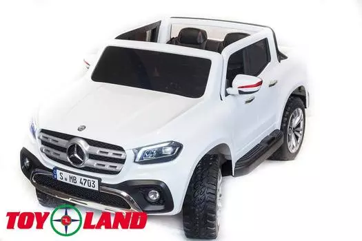 Электромобиль ToyLand Mersedes-Benz X-Class белого цвета