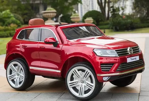 Электромобиль ToyLand Volkswagen Touareg, красный