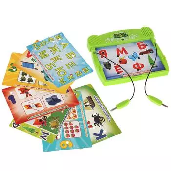 Электровикторина Ми-ми-мишки - Азбука и счет, 64 задания, свет