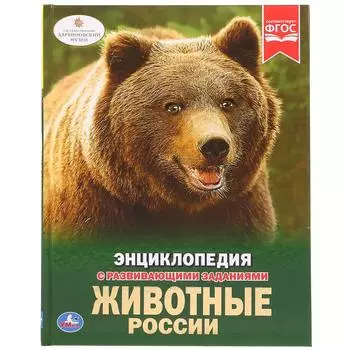 Энциклопедия с развивающими заданиями – Животные России