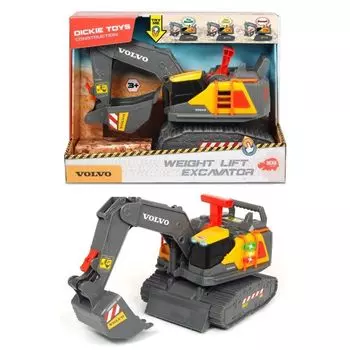 Экскаватор Volvo 30 см, свет и звук