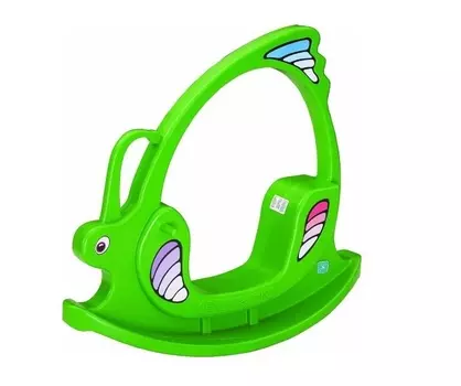 Качалка Бабочка LA-626G зеленая