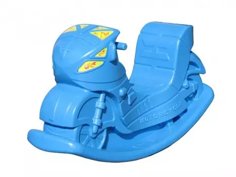 Качалка - Большой мотоцикл, синий