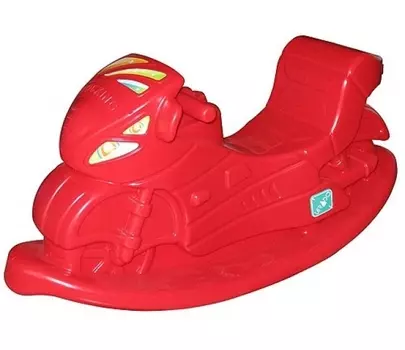 Качалка - Малый мотоцикл LAA-627R, красный