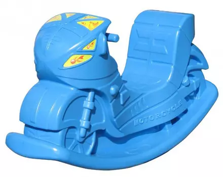 Качалка Малый мотоцикл, синий