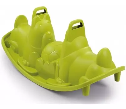 Качели-балансир - Собачки, зеленые