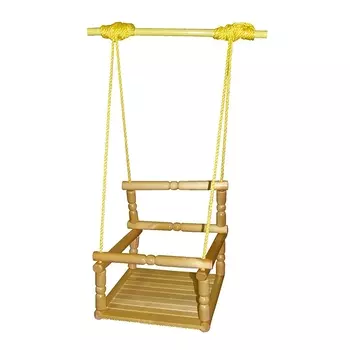 Качели деревянные детские
