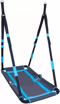Качели-гнездо Hudora Hollywood, серо-бирюзовые