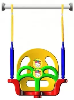 Качели подвесные с перекладиной