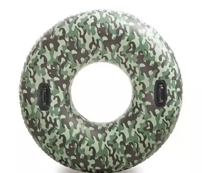 Камуфлированный надувной круг