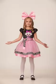 Карнавальный костюм для девочек – Прекрасная Дива, размер 122-64