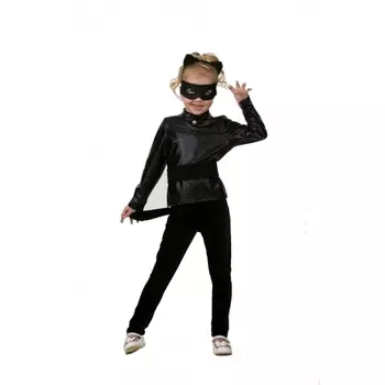 Карнавальный костюм для мальчиков и девочек – Супер Кот, свитер и брюки, размер 110-56