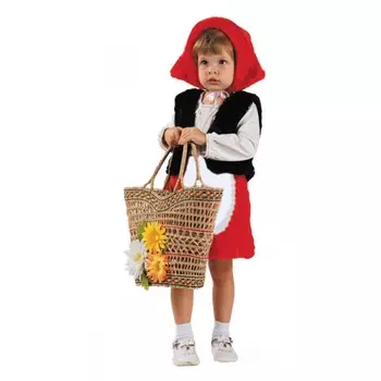 Карнавальный костюм - Красная шапочка, мех, размер 28