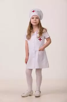 Карнавальный костюм Медсестра-1 из серии Профессии, размер 128-64