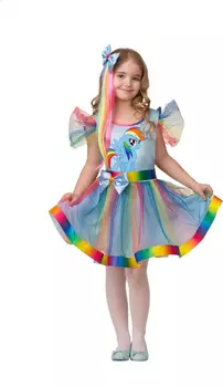 Карнавальный костюм - Радуга Дэш, размер 134-68