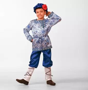 Карнавальный костюм Вася-Василёк из серии Сказочная страна, размер 122-64