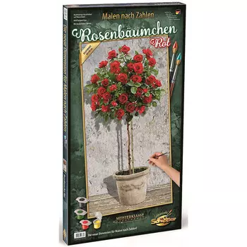 Картина по номерам - Розовое дерево , 40 х 80 см