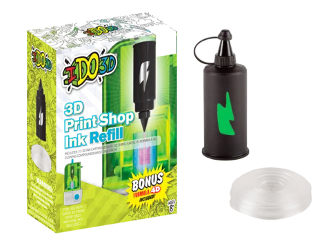 Картридж для 3D-пресс-машины Вертикаль, зеленый