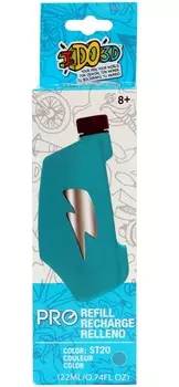 Картридж для ручки из серии Вертикаль Pro, темно-бирюзовый