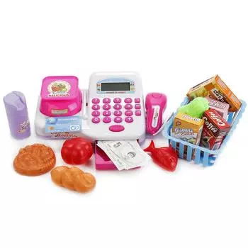 Кассовый аппарат с аксессуарами LS820A15, свет и звук