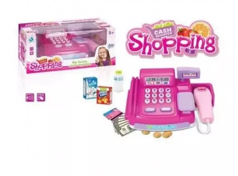 Кассовый аппарат с продуктами и аксессуарами CF8601