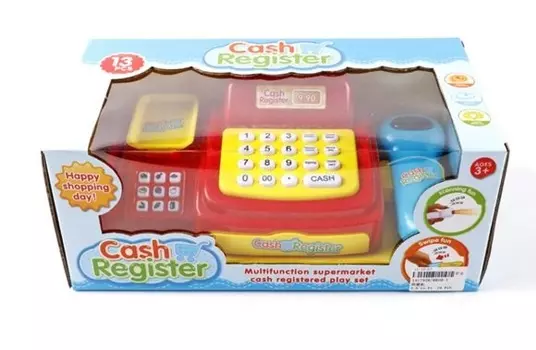 Кассовый аппарат со световыми и звуковыми эффектами