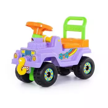 Каталка №2 - Джип 4 х 4, сиреневый