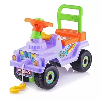 Каталка №3 - Джип 4 х 4, сиреневый