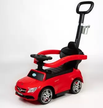 Каталка Barty S07 Mercedes-Benz AMG C63 Coupe красного цвета