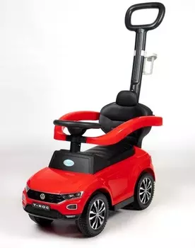 Каталка Barty S10 Volkswagen T-ROC красного цвета