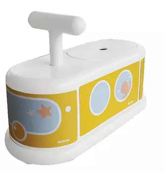 Каталка белая - Подводная лодка