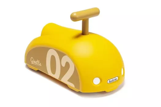 Каталка Ginetta - 02, желтая