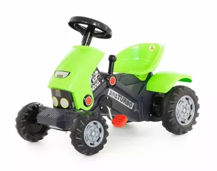 Каталка-трактор с педалями Turbo-2 Полесье, 52735