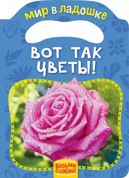 Книга из серии Мир в ладошке – Вот так цветы!