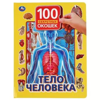 Книга серии 100 окошек для малышей - Тело человека